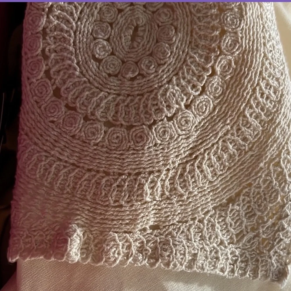 Zara  Limited Addition Crochet Pocket Maxi Linen Skirt - Picture 12 of 13